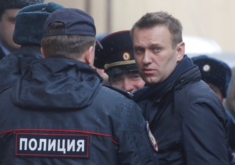 Навальный в коме после отравления