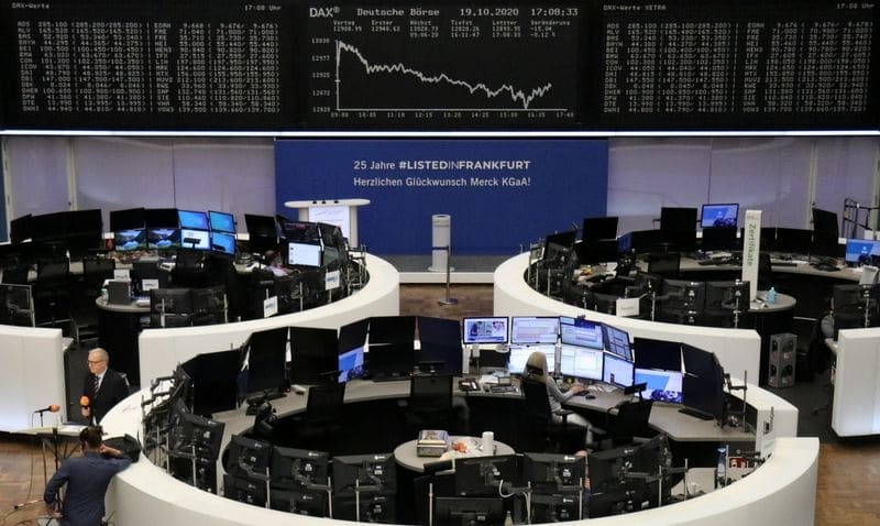Европейские акции снижаются из-за горнорудного сектора