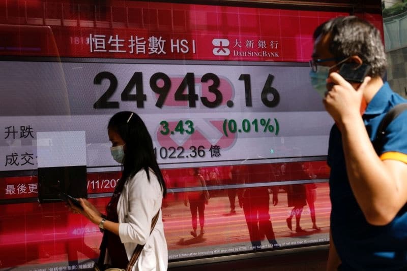 Акции Китая закрылись ростом на фоне увеличения шансов Байдена на победу на выборах