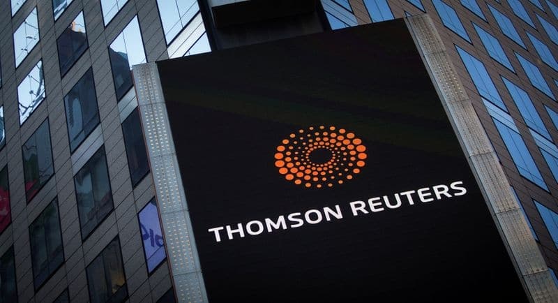 Thomson Reuters увеличила квартальную выручку, повысила прогноз денежного потока