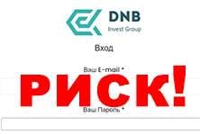 DNB Invest Group: обзор псевдопроекат? Доверять или нет?