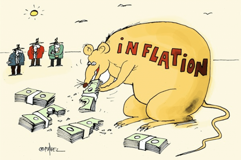 Инфляция в России с начала года резко подскочила, а в Европе — дефляция
