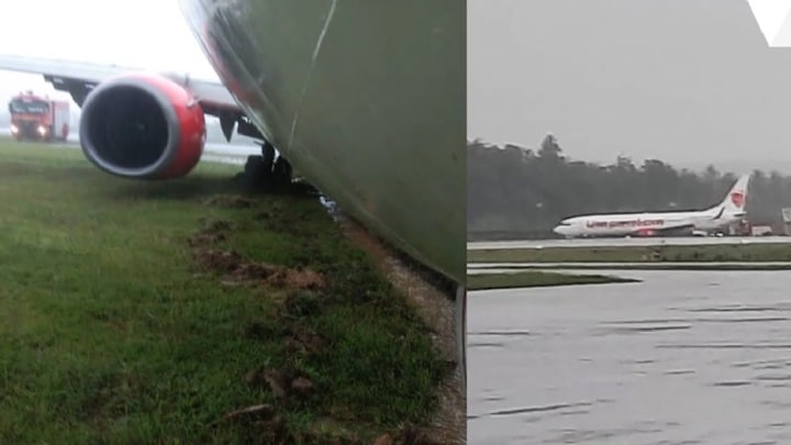 Пассажирский лайнер Boeing 737 выкатился с полосы после приземления