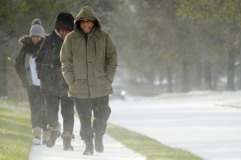 Два человека стали жертвами небывалых морозов на юге США