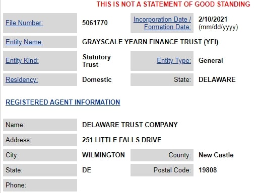У Grayscale может появиться траст на базе yEarn.Finance 