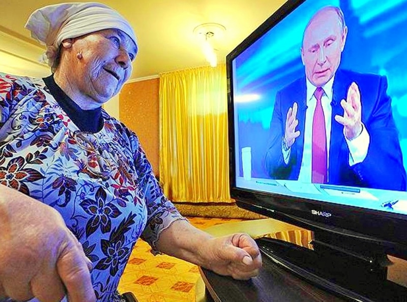 В Петербурге три четверти горожан смотрят телевизор каждый день