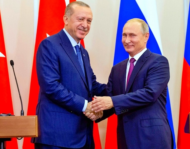 Давно не виделись: Путин и Эрдоган договорились встретиться лично