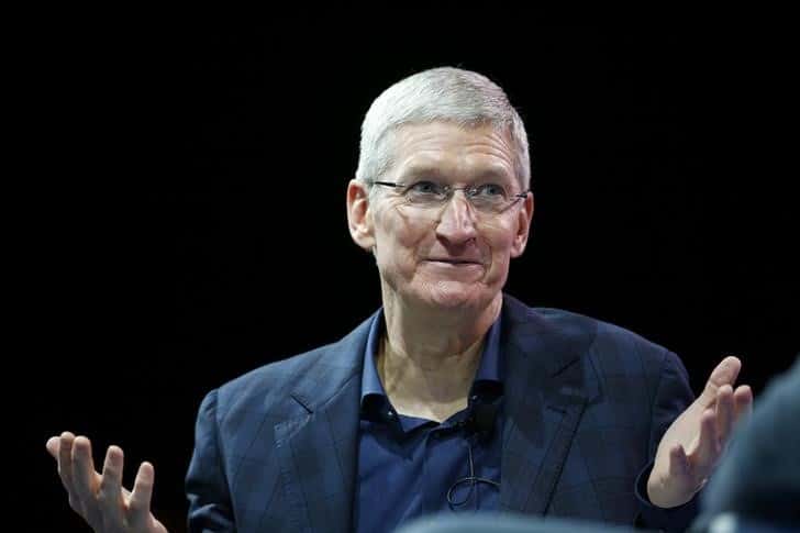 Глава Apple подтвердил интерес компании к технологиям для беспилотников От Investing.com