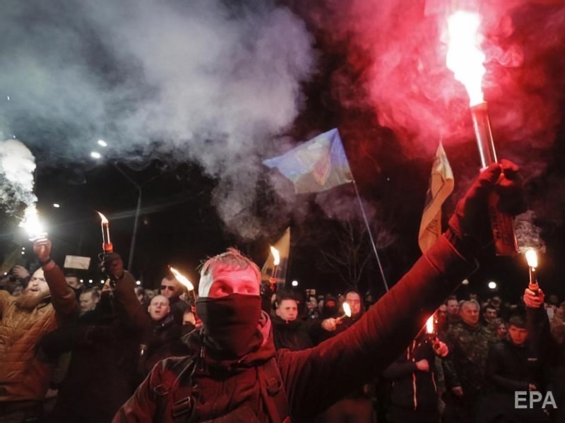 Украинские нацисты пройдут по Киеву маршем в честь дивизии СС «Галичина»