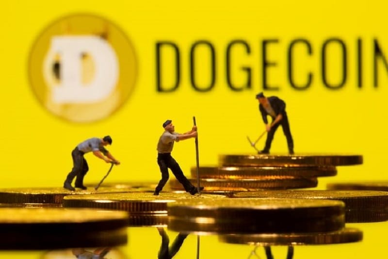 Dogecoin взлетел в моменте на 17% после твита Маска От Investing.com