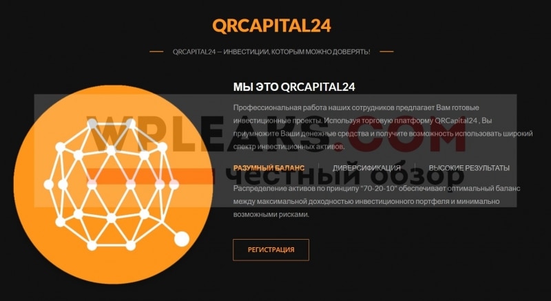 QRCapital 24 — торговля бинарными опционами. Отзывы о qrcapital24.com