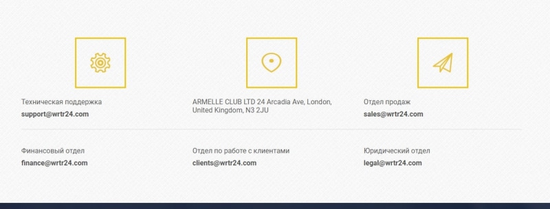 Armelle club — отзывы о брокере wrtr24.com