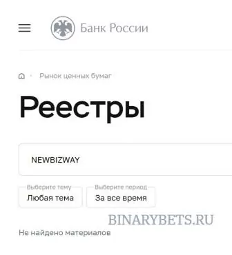 NEWBIZWAY – ЛОХОТРОН. Реальные отзывы. Проверка