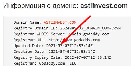 Отзывы о ASTI Invest.com — уже не работает потому что лохотрон и развод?