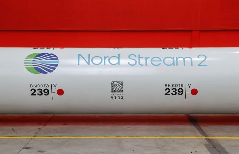 Первая нитка газопровода Северный поток‑2 заполнена техническим газом -- оператор От Reuters