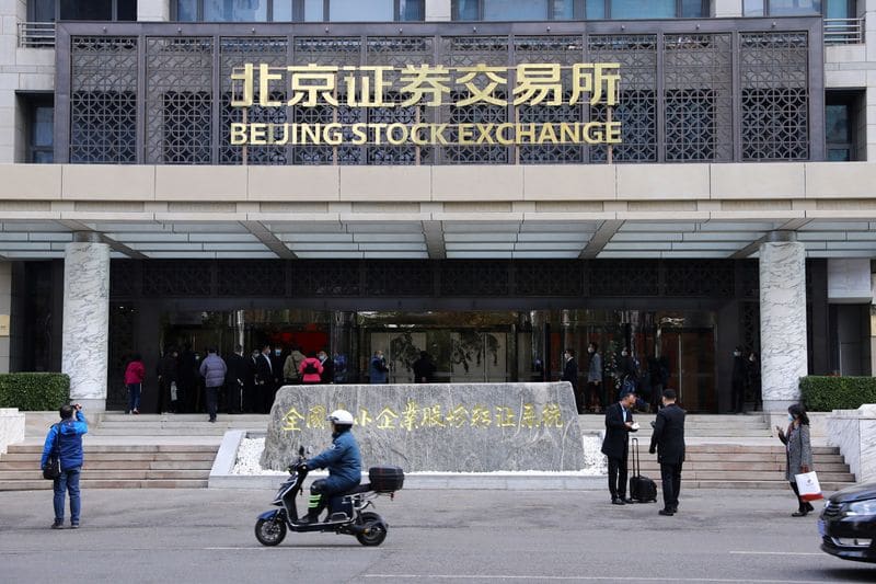 Китайские акции выросли за счет секторов недвижимости и логистики От Reuters