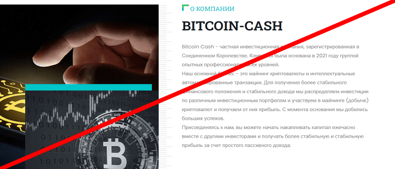 Bitcoin-cash.site отзывы о МОШЕННИКЕ!!!
