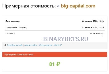 BTG Capital – ЛОХОТРОН. Реальные отзывы. Проверка