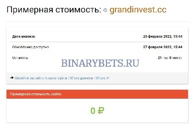 Grandinvest – ЛОХОТРОН. Реальные отзывы. Проверка