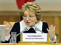 Матвиенко назвала условие для возобновления диалога России и Запада