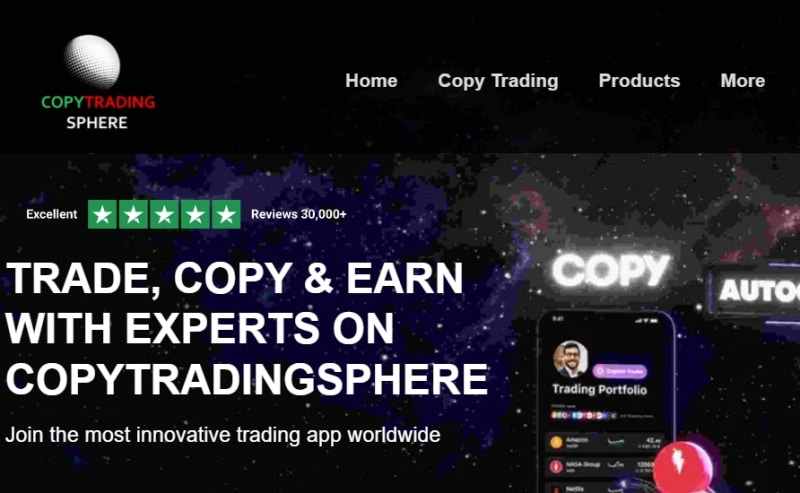 Остерегаемся. Брокер Copytradingsphere.com: вероятный лохотрон с завышенными обещаниями, возврат денег и отзывы