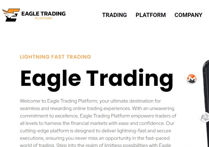 Остерегаемся. Торговая платформа Eagle Trading Platform: вероятный обман, отзывы и советы по возврату денег